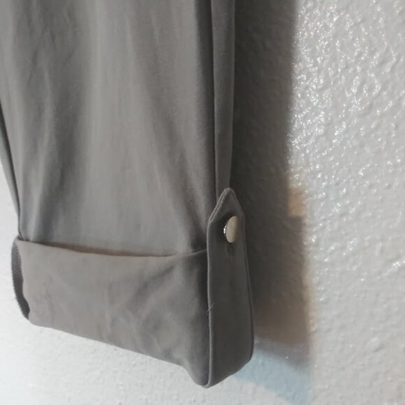 Susan Graver women's size M gray weekend crop pants - Picture 5 of 16